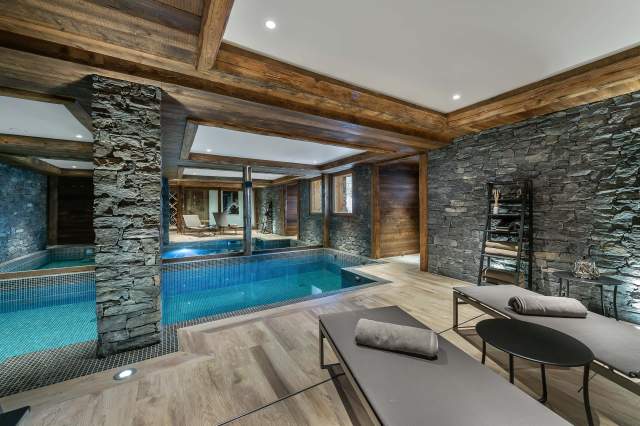 Piscine Chalet Pure Black Crystal à Saint-Martin de Belleville