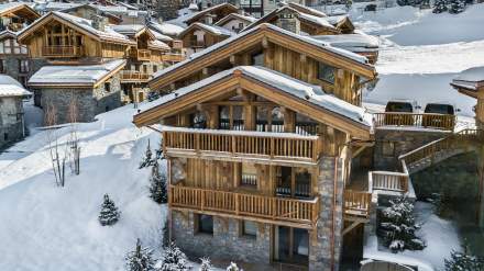 M Lodge Pure Black Crystal Chalet à Saint Martin de Belleville