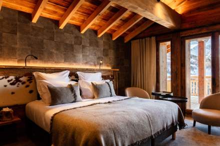 Chambre M Lodge Hôtel de Luxe en Savoie à Saint-Martin de Belleville