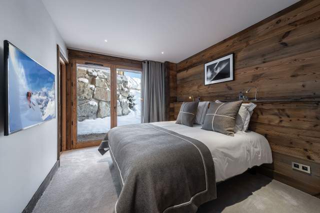 Chambre Chalet de luxe Pure White Mlodge à Saint-Martin de Belleville